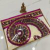 purple dhoti