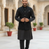Black_Kurta_Pyjama_and_Velvet_Nehru_Jacket_Set_02.png