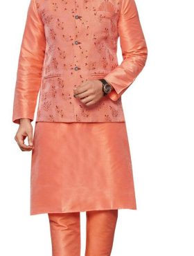 KPD2063_Peach_Kurta_Pyjama_Set_With_Designer_Peach_Jacket_Koti_and_Pocket_Square_58c3b50f-a2c1-4ffa-9a71-90015876af3b.jpg