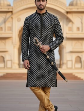 black diamond kurta